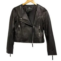 美品 22AW GRACE CONTINENTAL グレースコンチネンタル ライダースショートジャケット サイズ36 ブラック レディース 古着 中古 USEDのサムネイル