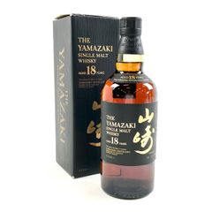 新品 未開封】SUNTORY山崎 18年 700ml 箱付き 希少旧ラベル - メルカリ