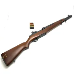 【楠本質店/元住吉】ハドソン　HUDSON　M1ガーランド　SMG　US.RIFILE　CAL.30M1　全長 約97.5cm  モデルガン　銃　ミリタリー　アメリカ　希少　レアのサムネイル