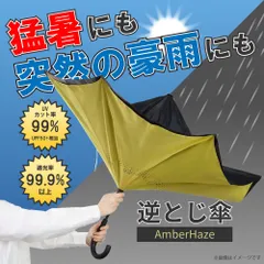 【北海道・沖縄以外送料無料】電響社(Denkyosha) 逆とじ傘 晴雨兼用 60cm 日傘    メンズ ウーマン キッズ 子ども UVカット 遮光 暑さ対策 通勤 通学 さかさ  イエロー DGU-6C-Yのサムネイル