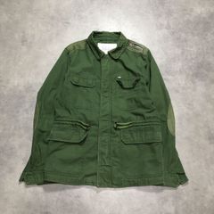 DIESEL オリーブグリーン ミリタリージャケット - メルカリ