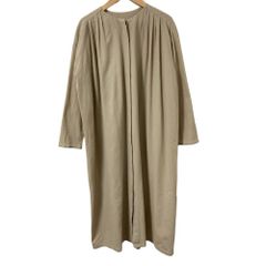 evam eva 에반에바 tuck shirts one-piece 탁 셔츠 원피스 E221T011 베이지 레이디스 헌 옷 중고 USED
