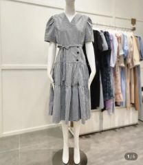 AND COUTURE サッカーチェックティア ードワンピース - メルカリ