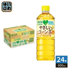 サントリー GREEN DA・KA・RA グリーンダカラ やさしいコーン茶 600ml ペットボトル 24本入 お茶 コーン茶 ノンカフェイン 水分補給 無糖のサムネイル