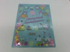 【TAKA117-58】△Sanrio サンリオ　ナガノフレンズ×サンリオキャラクターズ ちいかわ　A4クリアファイル　見開きタイプのサムネイル