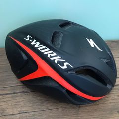 S-Works エアロヘルメット レッド/ブラック - メルカリ