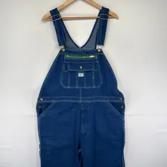古着 リバティ LIBERTY デニム オーバーオール ワンポイントロゴ 大きいサイズ ハンマーループ 作業着 W40 L30  ブルー系 メンズのサムネイル