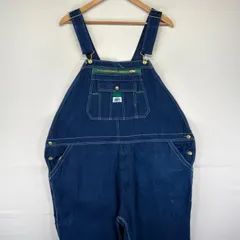 古着 リバティ LIBERTY デニム オーバーオール ワーク ワンポイントロゴ 大きいサイズ ハンマーループ 作業着  ブルー系 メンズのサムネイル