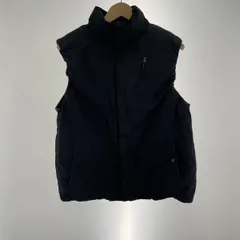 【中古】Columbia BLACK LABEL ダウンベスト サイズM 黒 コロンビア[91]のサムネイル