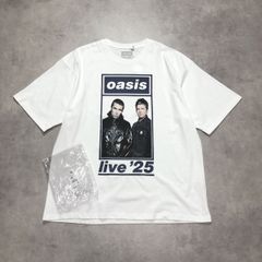 Oasis live 25 Tシャツ Tour Photo Mono XL - メルカリ