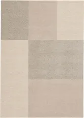 ベルギー製 シンプルモダンデザインのウィルトンラグ オールボー 160×230cm CL6753-65（ベージュ）※北海道、沖縄、離島等にはお届けできませんのサムネイル