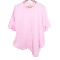 美品 24AW nagonstans ナゴンスタンス curve t-shirt カットソー ブラウス 470HA880-0530 M ピンク レディース 古着 中古 USEDのサムネイル