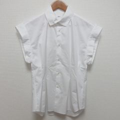 ヨーコチャン 36サイズ ショートスリーブサイドラッフルコットン