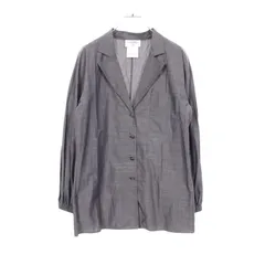 シャネル CHANEL ココマークボタン オープンカラー 長袖 P45531V33622 コットン シャツ レディース Used Aのサムネイル