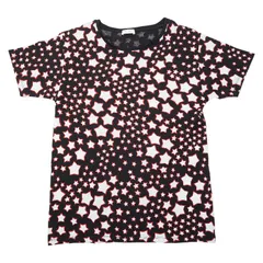 サンローラン スター 星 Tシャツ サイズM ブラック マルチカラー コットン メンズ SAINT LAURENT【1-0256235】のサムネイル
