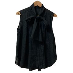 極美品】クラシカル フリルブラウス シアー グリーン レトロ - メルカリ