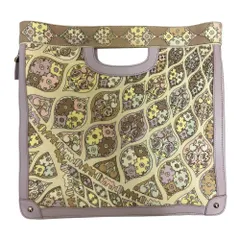 良品 EMILIO PUCCI エミリオプッチ 2WAY スクエア ハンドバッグ ショルダーバッグ マルチカラー レディース 古着 中古 USEDのサムネイル