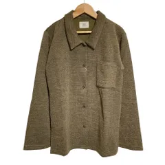 未使用 FUMIE TANAKA フミエタナカ ニット ロングスリーブ シャツ F21A-22 サイズ1 カーキ  レディース 古着 中古 USEDのサムネイル
