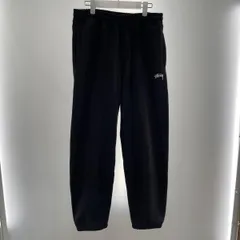 【中古】STUSSY スウェットパンツ サイズM 黒 ステューシー[91]のサムネイル