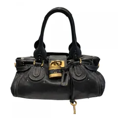【中古】 Chloe クロエ パティントン レザーハンドバッグ ブラックレディース 26004719 SAのサムネイル