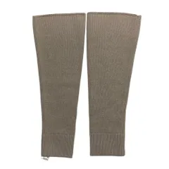 未使用 Deuxieme Classe ドゥーズィエムクラス CARIAGGI カシミヤ ニット レッグウォーマー F ベージュ レディース 古着 中古 USEDのサムネイル