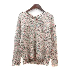 パーリッシィ PAR ICI ニット セーター 長袖 モヘヤ混 F ベージュ /MNのサムネイル