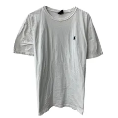 90s Polo by Ralph Lauren 半袖 ロゴTシャツ XL ホワイト ポロラルフローレン プルオーバー 90年代 ポニー刺繍 カットソー 夏物 a806-6179