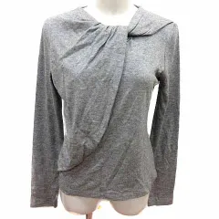 カルヴェン CARVEN ニット カットソー 長袖 S グレー /YKのサムネイル