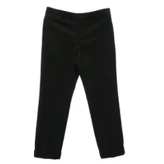 WACKO MARIA ワコマリア GP-102-BLANKLINE-JOHNNY-A-02 REGULAR FIT WOOL TROUSERS TYPE-2 レギュラーフィット 裾ダブル ウール トラウザー スラックス パンツ ブラック系 L【中古】のサムネイル