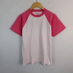 OSHKOSH オシュコシュ Tシャツ 半袖 ラグラン 無地 ピンク M メンズ 古着 アメカジ シンプルのサムネイル