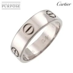 カルティエ Cartier ラブ #60 リング K18 WG ホワイトゴールド 750 指輪 LOVE Ring 90328290のサムネイル