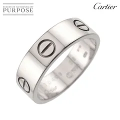 カルティエ Cartier ラブ #58 リング K18 WG ホワイトゴールド 750 指輪 Love Ring 90328764のサムネイル