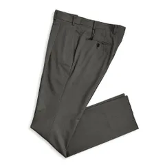 定価30,800円 新品 D'URBAN ダーバン 日本製 メリノウール ワンタック スラックス ライトグレー ウエスト94cm 春夏 裾未処理のサムネイル