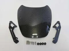 DUCATI Scrambler SCR 400 800 2016-2020 ウインドシールド カーボン調のサムネイル