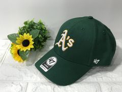 新品デッドストック MLBオークランドアスレチックス 象ロゴ/丸ロゴ 50 