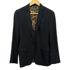 DOLCE&GABBANA(ドルチェアンドガッバーナ) ジャケット サイズ40 M レディース - 黒 長袖/肩パッド/春/秋のサムネイル