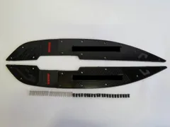 PCX / PCX e:HEV / PCX160 JK05 JK06 KF47 2021- アルミ ステップボード Cタイプ 黒のサムネイル
