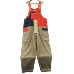 Nigel Cabourn LYBRO ナイジェルケーボン オーバーオール 8039-13-50550 CRAZY NAVAL DUNGAREE コーデュロイ マルチカラー 56  99001134のサムネイル