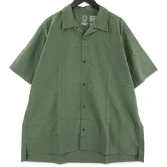 未使用 山と道 ヤマトミチ Bamboo Short Sleeve Shirt M's 2026 半袖シャツ バンブーショートスリーブシャツ Kombu Green XL 71016046のサムネイル
