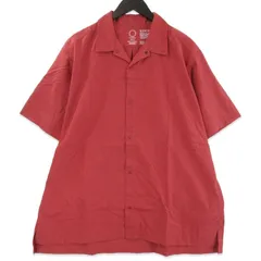 未使用 山と道 ヤマトミチ Bamboo Short Sleeve Shirt M's 2026 半袖シャツ バンブーショートスリーブシャツ Red Dahlia XL 71016045のサムネイル
