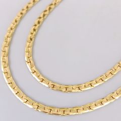 田中貴金属18金イエローゴールドイタリアンネックレス 50センチ16g 