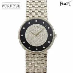 ピアジェ PIAGET トラディション 9065D23 レディース 腕時計 12P ダイヤ K18WG ホワイトゴールド 金無垢 手巻き Tradition 90320983のサムネイル