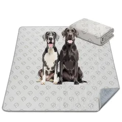 fxw 洗える犬用トイレパッド 超吸収タイプ fxw Rollick/Homeplus 80/100/114cm 8面サークル専用 180cm 正方形 カーキ 1枚のサムネイル