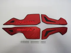 NMAX nmax n-max 2021-2024 アルミ CNC ステップボード 赤 Bタイプのサムネイル