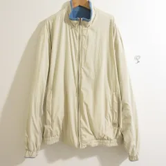 美品 Zegna Sport ゼニアスポーツ ジップアップ リバーシブルジャケット XLサイズ アイボリー×ブルー メンズ 古着 中古 USEDのサムネイル