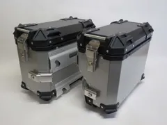 V-STROM 650 V-ストローム650XT 2017- サイド キャリア ＆サイドBOX-B 3点セット 黒銀のサムネイル