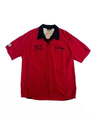 50-60s KINGPIN ボウリングシャツ ELKS 鹿チェーンステッチ - メルカリ