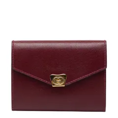 グッチ - 手帳カバー 031 379 4328 ワインレッド ボルドー レザー レディース GUCCI【1-0247855】のサムネイル