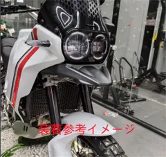 Ducati用 Desert X Desert X 2022 以降 BEAK ビーク エクステンション 黒艶なしのサムネイル