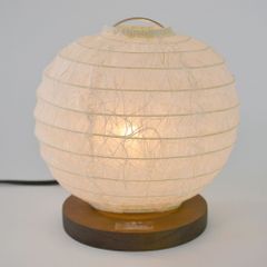 YAMAGIWA ヤマギワ 糸巻きガラス フロアライト（大）30cm ビンテージ